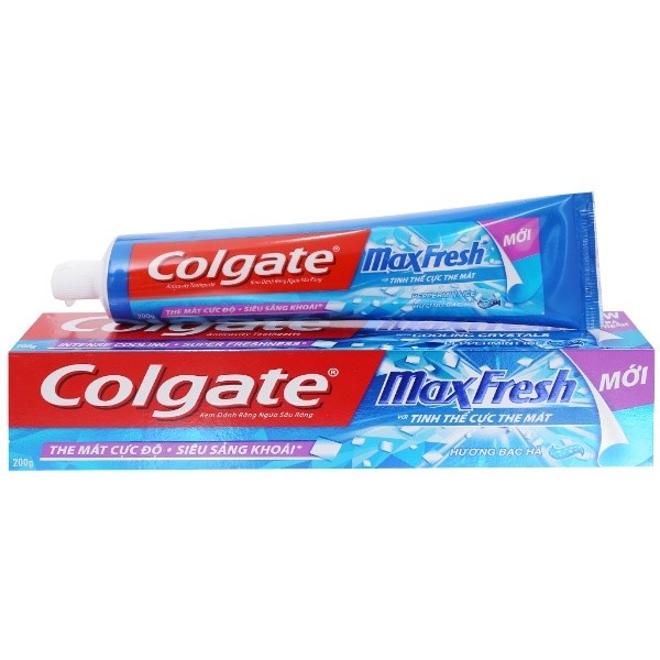 Kem đánh răng Colgate max Fresh Hương Bạc Hà 180GR