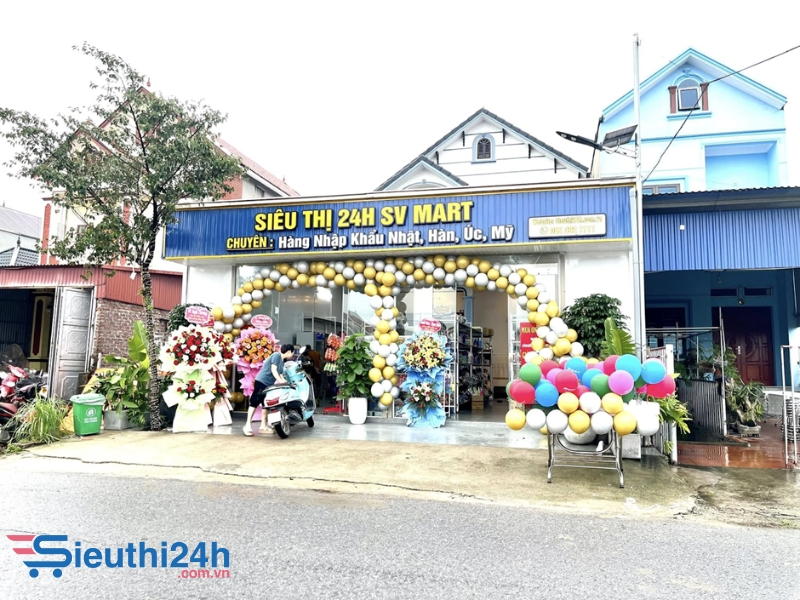 Siêu thị 24H SV Mart – Đại lý cung cấp bánh kẹo giá tốt nhất