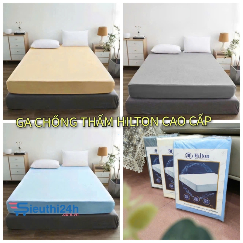 Ga chống thấm Hilton cao cấpKích thước 1m6 x 2m