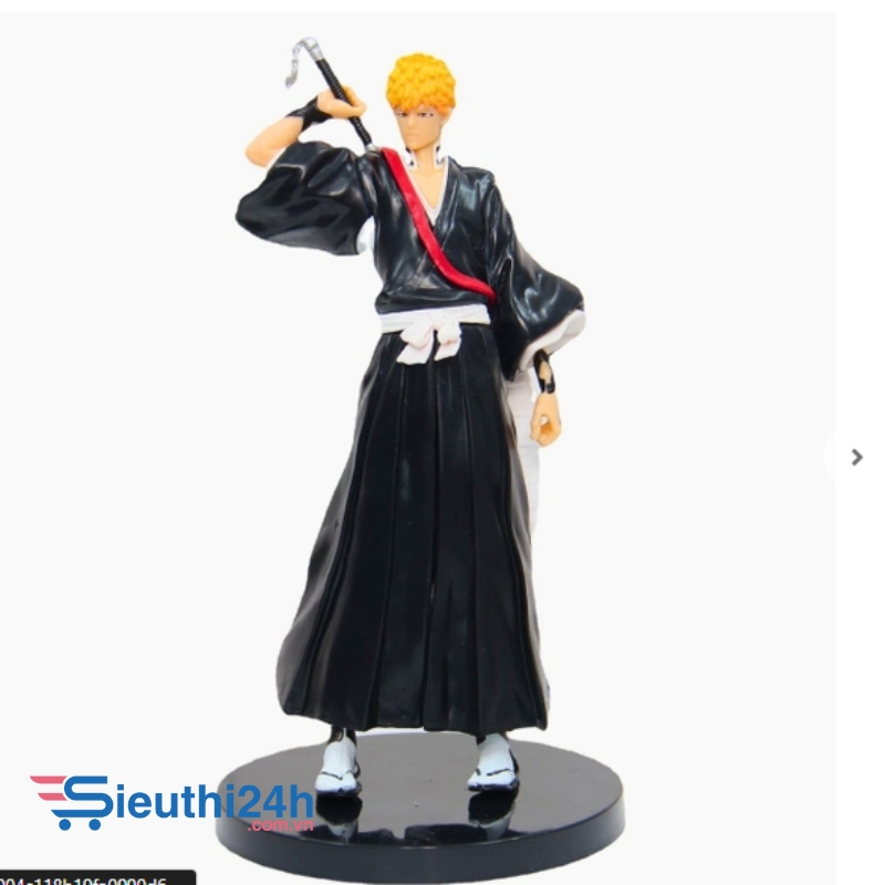 Mô Hình Anime Bleach Ichigo Kurosaki cao Cao 18cm - ngang 10cm - nặng 150gram