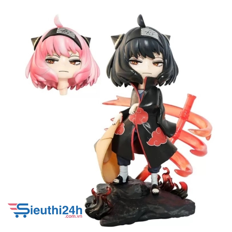 MÔ HÌNH ANYA FORGER - ANYA FORGER cospay itachi - Cao : 18.5cm - Nặng : 400gram