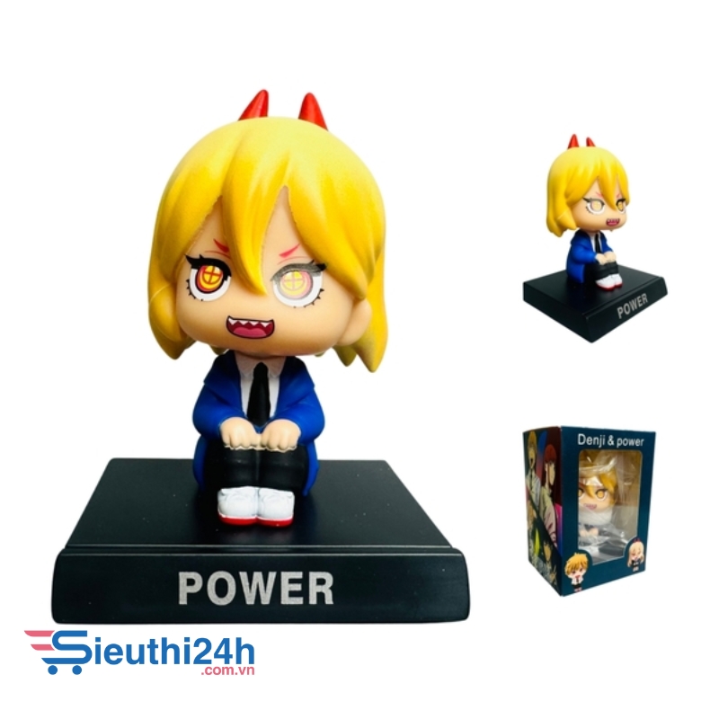 Mô Hình Chainsaw man power lắc đầu