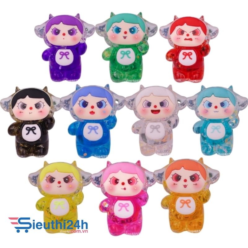 Mô hình charm baby three size to kích thước cao : 8.3cm nhiều màu decor siêu xinh