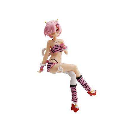 Mô Hình RE:ZERO Rem tóc hồng dáng ngồi siêu quyến rũ