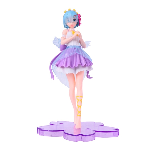 Mô Hình RE:ZERO Rem thiên thần váy tím