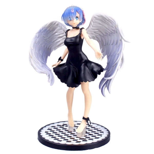 Mô Hình RE:ZERO Rem Thiên thần váy đen