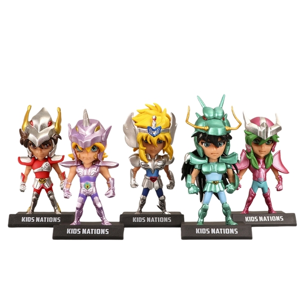 Mô Hình Saint Seiya Bộ 5 Nhân Vật Áo Giáp Vàng