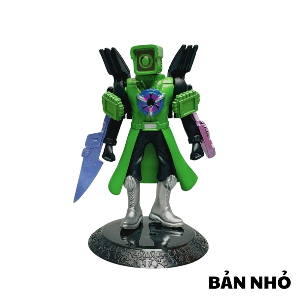 Mô Hình skibiditi camera man toys xanh lá cây bản nhỏ nhân vật trong Skibidi Toilet