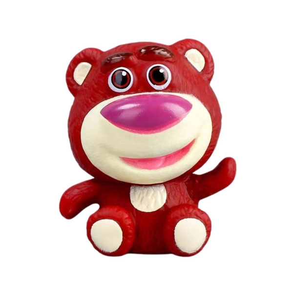 Mô Hình Toy Story Gấu Dâu Lotso dáng ngối siêu dễ thương Cao 8,5cm
