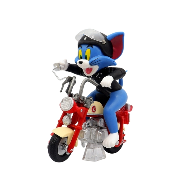 Mô Hình Tom and Jerry Mèo Tom lái xe máy