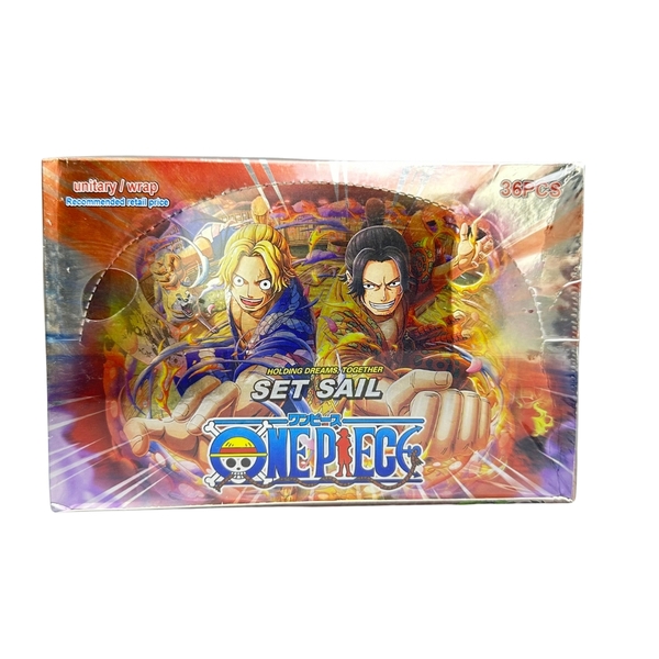 Pack thẻ one piece set sail hộp vàng