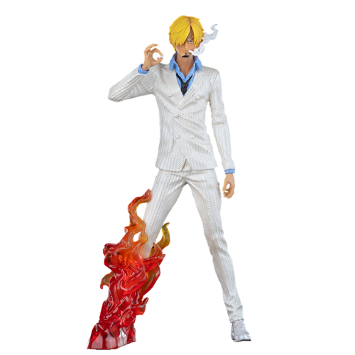 Mô hình đồ chơi - Sanji áo trắng đứng hút thuốc hàng siêu đẹp