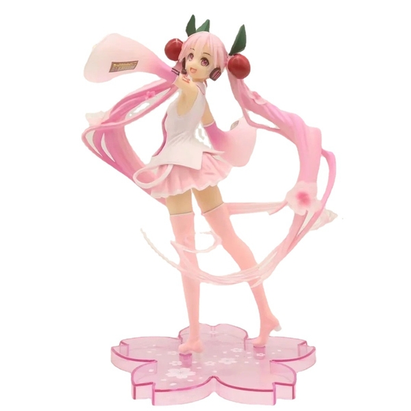 Mô Hình Hatsune Miku Hồng Dáng Đứng