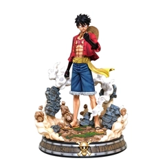 Mô Hình Đồ Chơi - Luffy Gear 2 Cao 36cm 2 tay thay thế - OnePiece - Có Hộp Màu - N3-T5