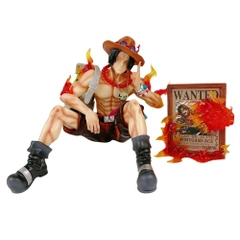 Mô Hình One Piece Ace Ngồi Giơ Tay 13cm
