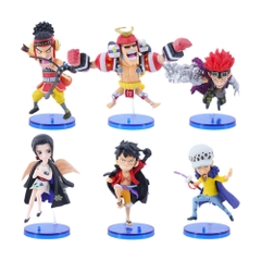 Bộ Mô Hình OnePiece 6 Nhân Vật Cao 7cm