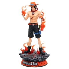Mô Hình One Piece Ace Dáng Đứng Cao 25cm Có Hộp