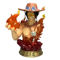 Mô Hình Bán Thân Ace One Piece 38cm Có LED