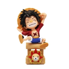 Mô Hình Luffy Chibi Dáng Ngồi OnePiece