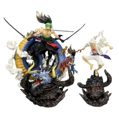 Mô Hình One Piece Luffy Gear 5 & Zoro Enma
