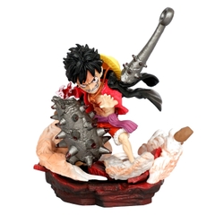 Mô Hình OnePiece Luffy Áo Choàng Chibi 10cm Có Hộp