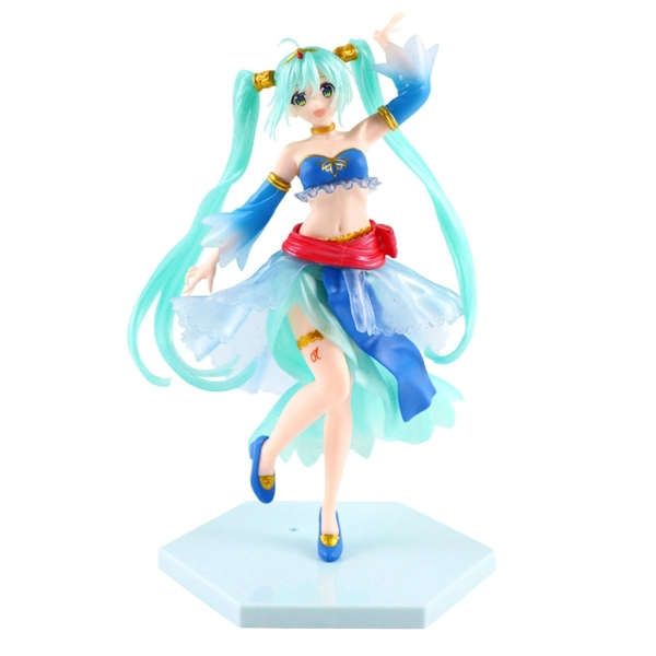 Mô Hình Hatsune Miku Váy xanh - Cao22cm - rộng 12cm - nặng 200Gram - Figure Miku - Có Hộp màu - N1-K36-T1-S1