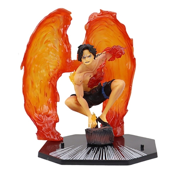 Mô Hình One Piece Ace Cánh Lửa siêu đẹp cao 16cm