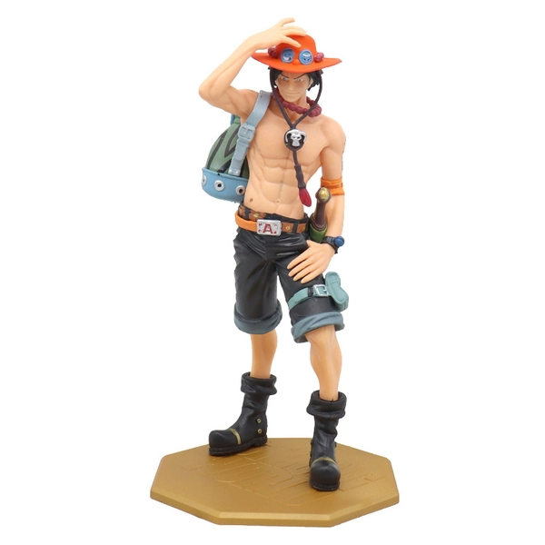 Mô Hình One Piece Ace Hỏa Quyền Đứng Siêu Ngầu Cao 22cm
