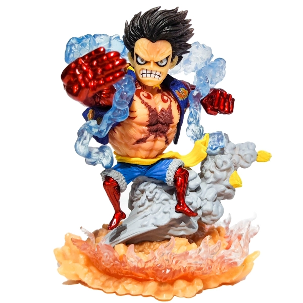 Mô Hình Luffy Gear 4 Trạng Thái Chiến Đấu Cao 13cm