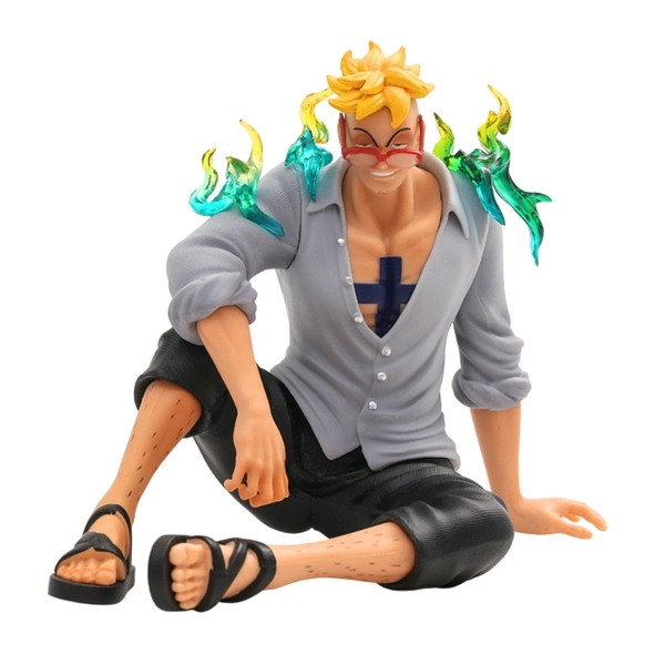 Mô Hình One Piece Marco ngồi cao 15cm