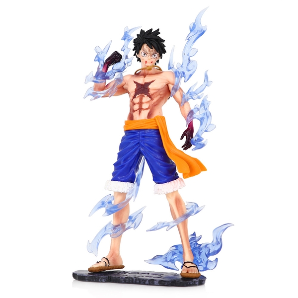 Mô Hình OnePiece Luffy Haki Hoa Anh Đào Xanh