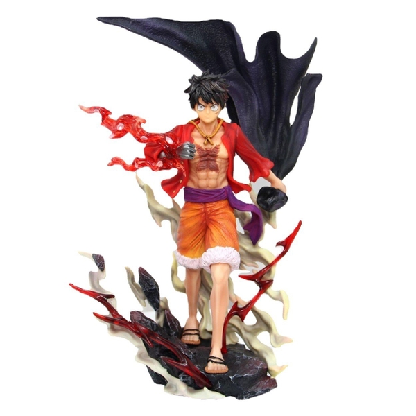 Mô Hình OnePiece Luffy Cầm Áo Cao 28cm