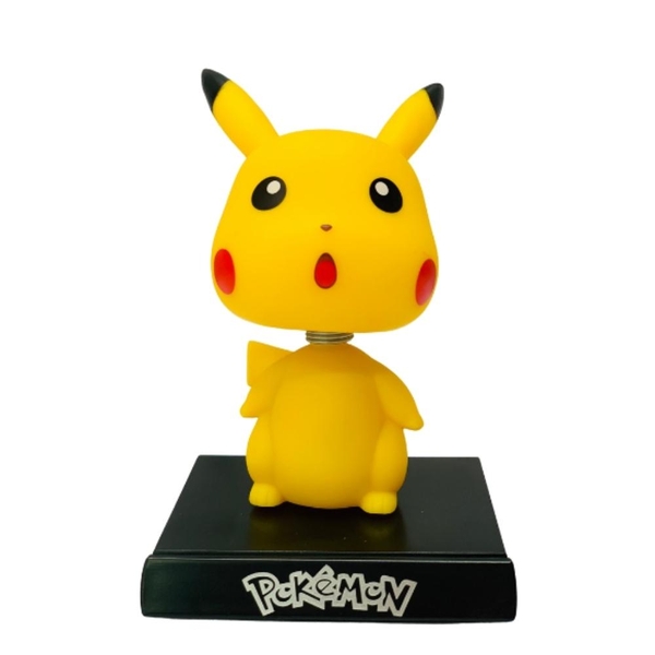 Mô Hình Pokemon Pikachu Lắc Đầu Có Box Màu