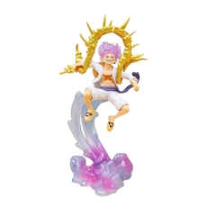 Mô Hình Luffy Gear 5 Vòng Vàng Có Vũ Khí - Cao 22cm
