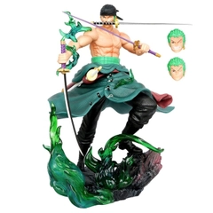 Mô Hình OnePiece Zoro Tam Kiếm Cao 32cm