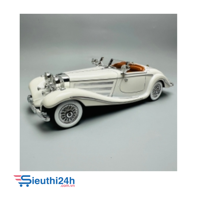 Mô Hình Xe cổ trắng 1:24