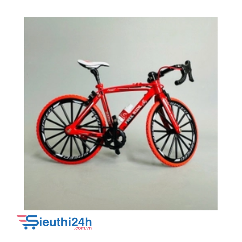 Mô Hình xe đạp đỏ địa hình 1:8
