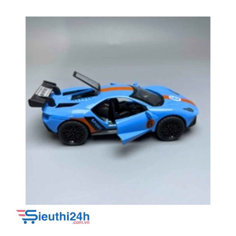 Mô Hình xe Ferrari màu xanh trời - tỉ lệ 1:36