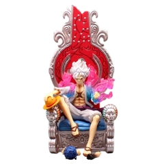Mô Hình Luffy Gear 5 Ngồi Ghế Im Sama Cao Cấp