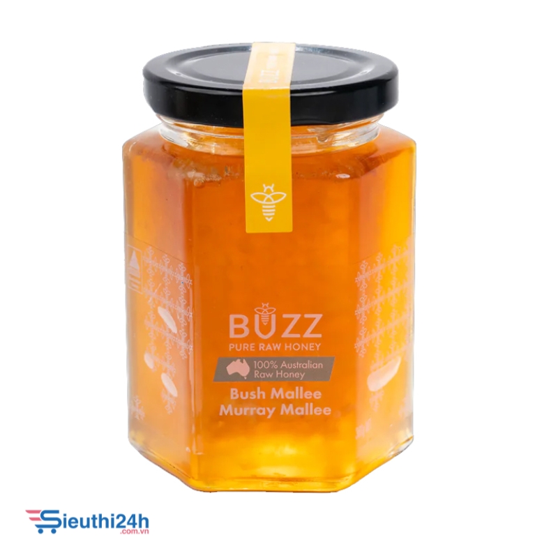 Mật ong nguyên sáp Bush Mallee (Trọng lượng: 360g