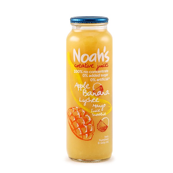 Nước ép sinh tố Noah’s vị Apple Banana chai 260ml