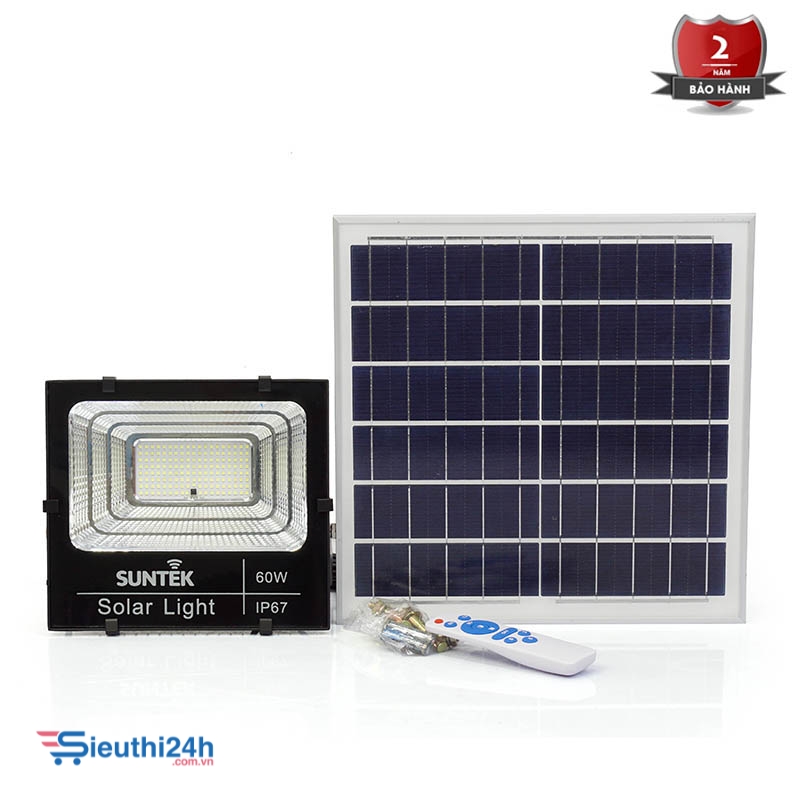 Đèn pha năng lượng mặt trời SUNTEK LED SOLAR 60W