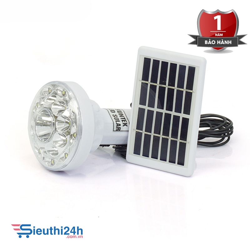 Đèn tích điện năng lượng mặt trời 2 trong 1 SUNTEK EP-022