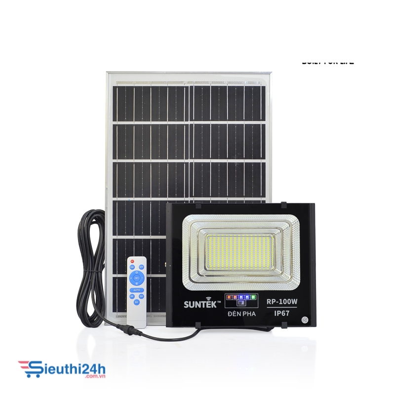 Đèn pha năng lượng mặt trời SUNTEK RP-100W