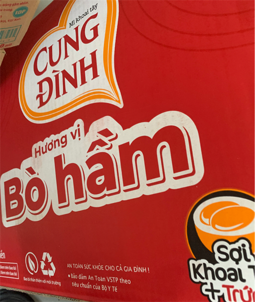 mì cung đình bò hầm (đỏ)