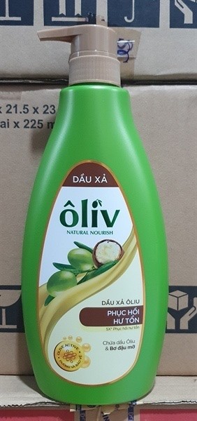 Dầu Xả Ôliv Ôliu Phục Hồi Hư Tổn 650ml