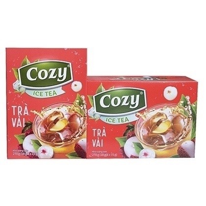 TRà vải Cozy Ice tea 270g Cozy Ice tea lyche tea 270g -