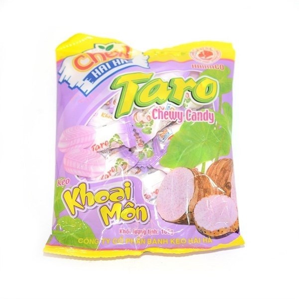 Kẹo HẢI HÀ CHEW Vị Khoai Môn 90g