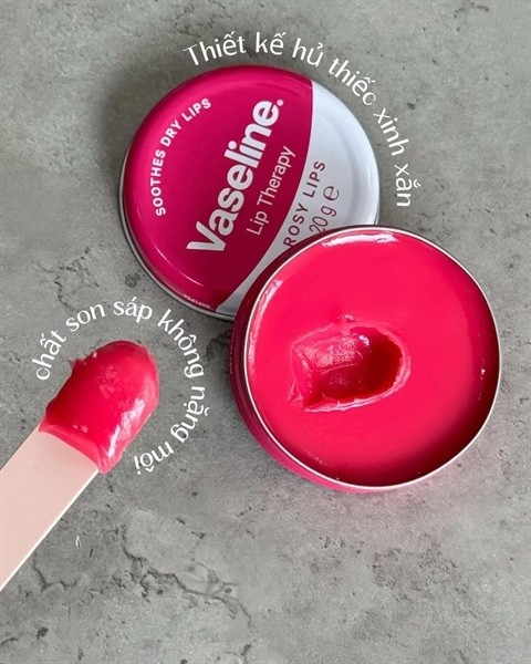 Vaseline dưỡng môi hũ tròn 20g