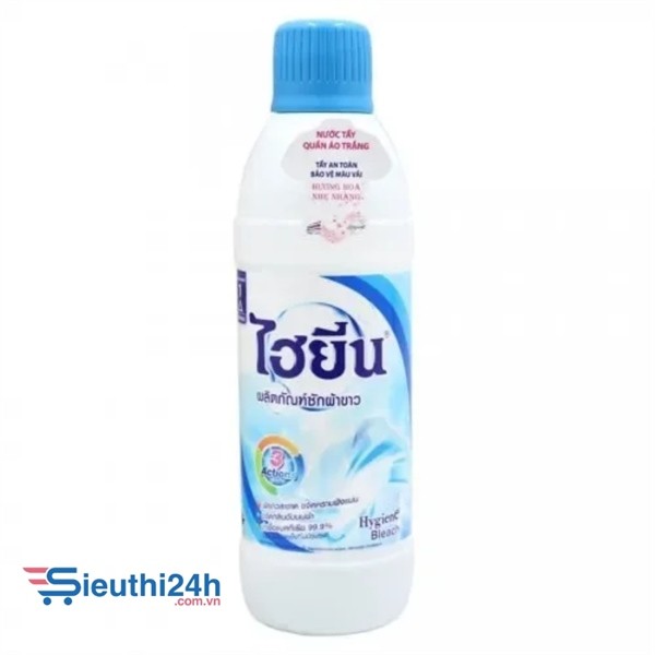 Nước tẩy quần áo trắng Hygiene 250ml 24/1